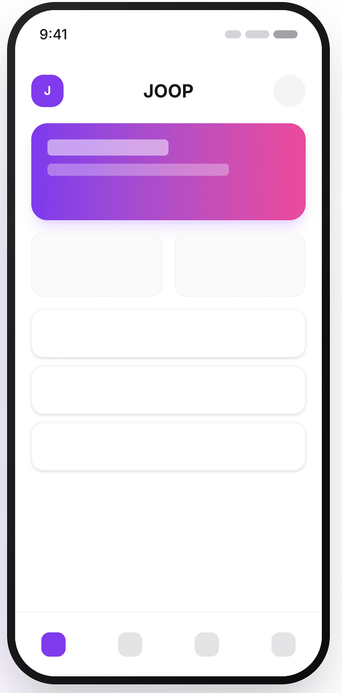JOOP 첫 가입 이벤트 진행중